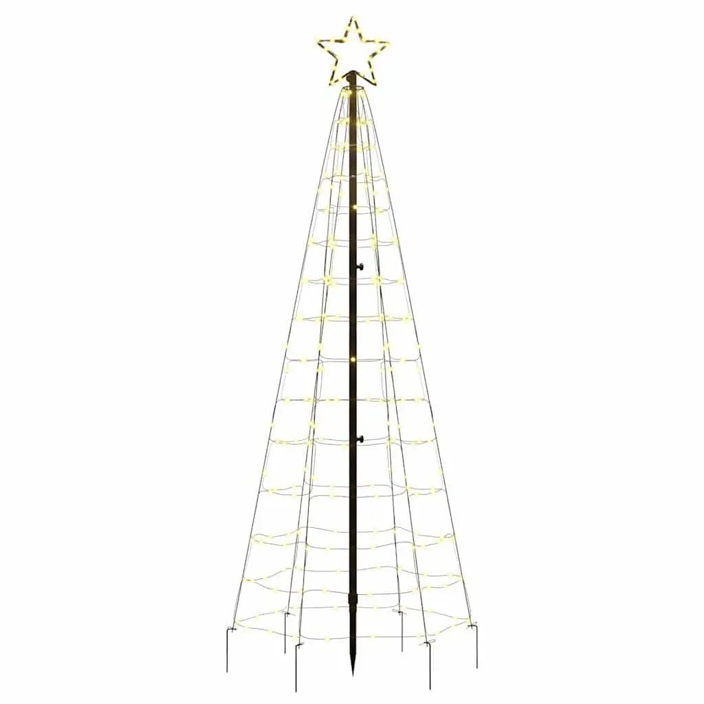 LED Christmas Tree 180cm Warm White Lights Outdoor Garden Display