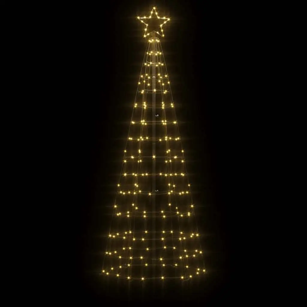 LED Christmas Tree 180cm Warm White Lights Outdoor Garden Display