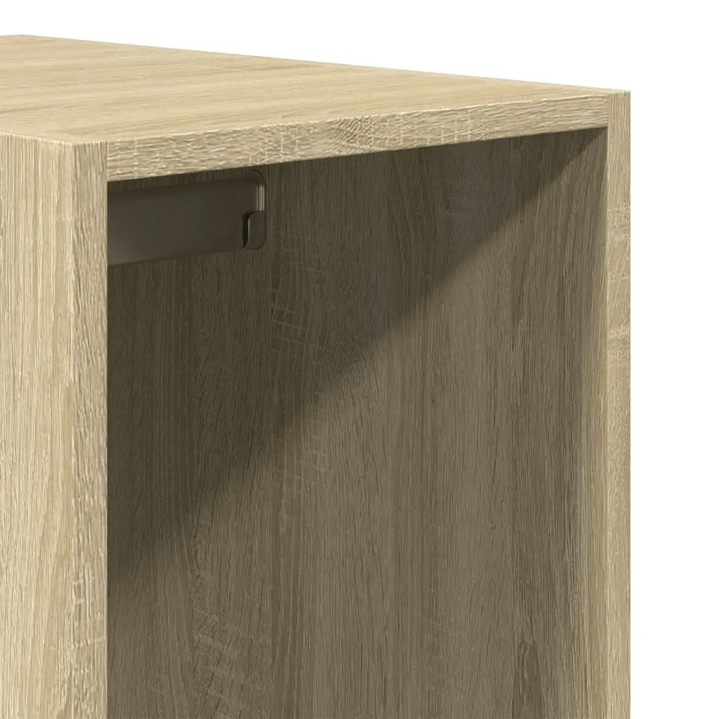 Wardrobe Cupboard Storage Compact 30x50x200cm Brown Engineered Wood