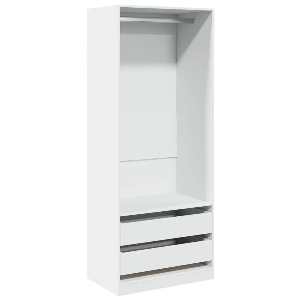 White Wardrobe Cupboard for Clutter-Free Living