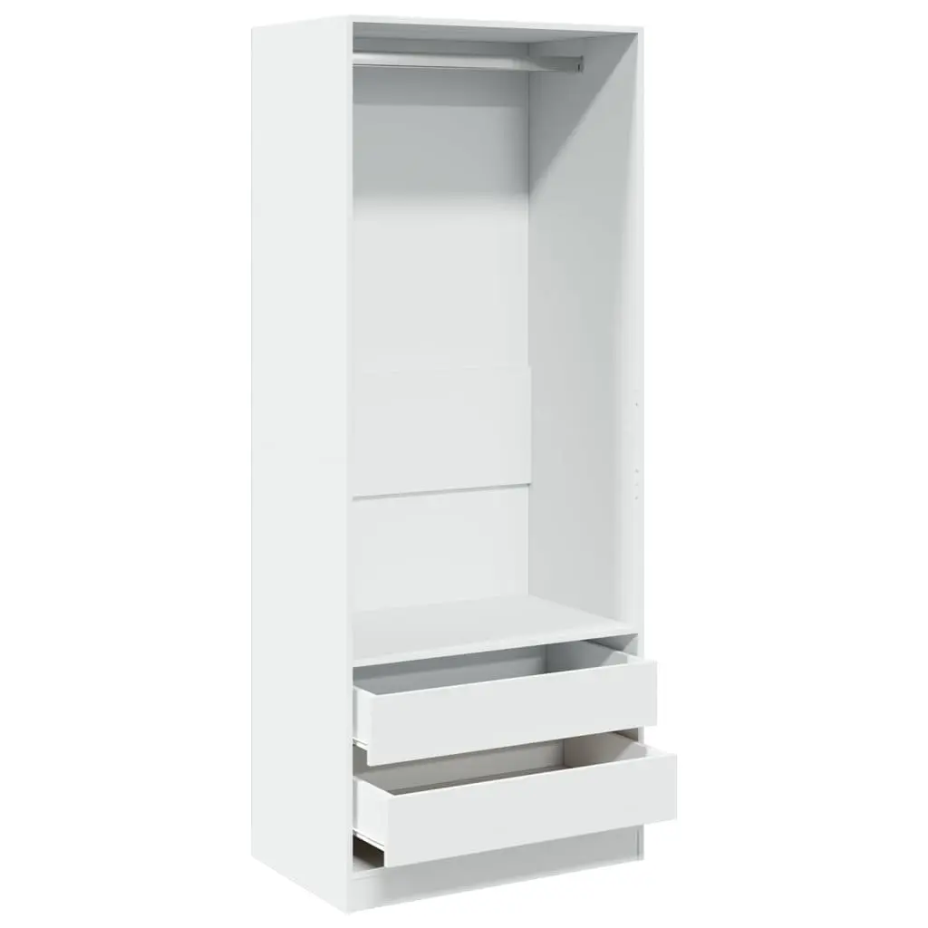 White Wardrobe Cupboard for Clutter-Free Living
