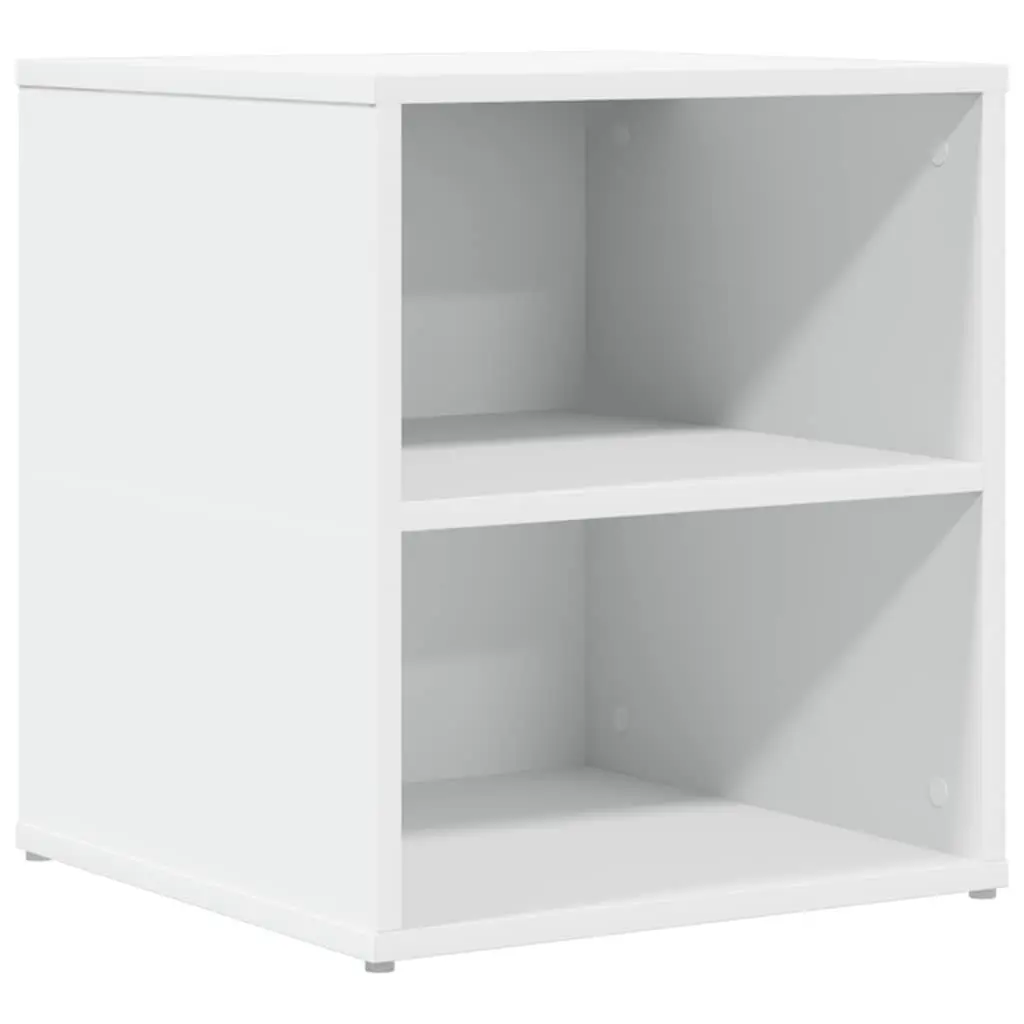 Corner Cabinet White Storage Unit Engineered Wood 160x40x45cm