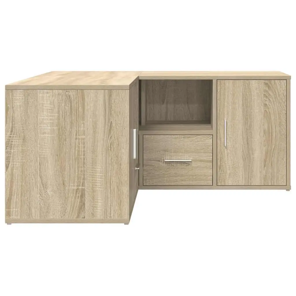 Corner Cabinet Storage Unit Engineered Wood Brown 160x40x45cm