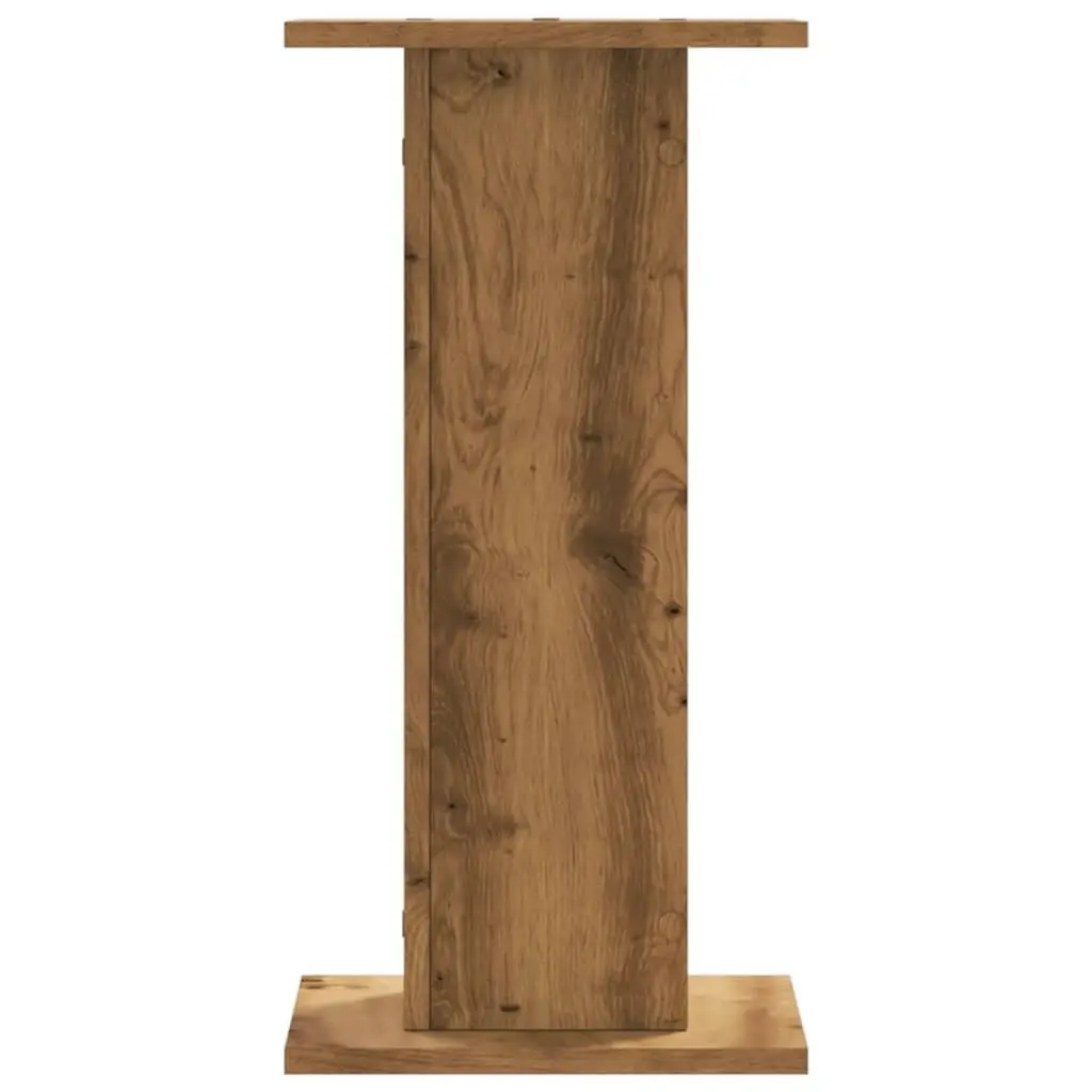 Plant Stands 2 pcs Display Pot Holders 30x30x60 cm Brown Engineered Wood