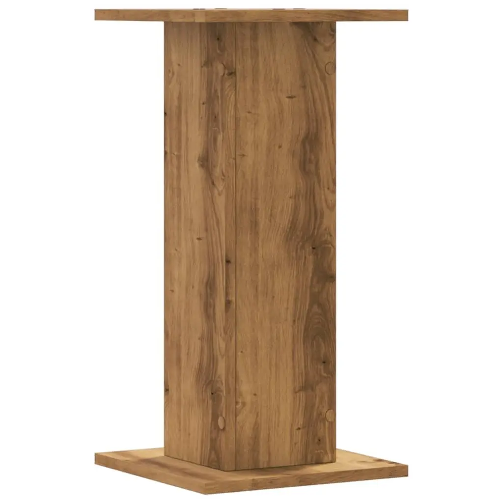 Plant Stands 2 pcs Display Pot Holders 30x30x60 cm Brown Engineered Wood