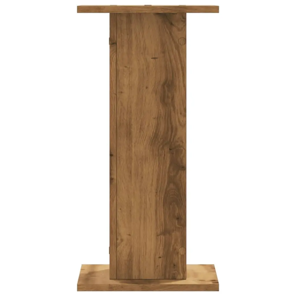 Plant Stands 2 pcs Display Pot Holders 30x30x60 cm Brown Engineered Wood
