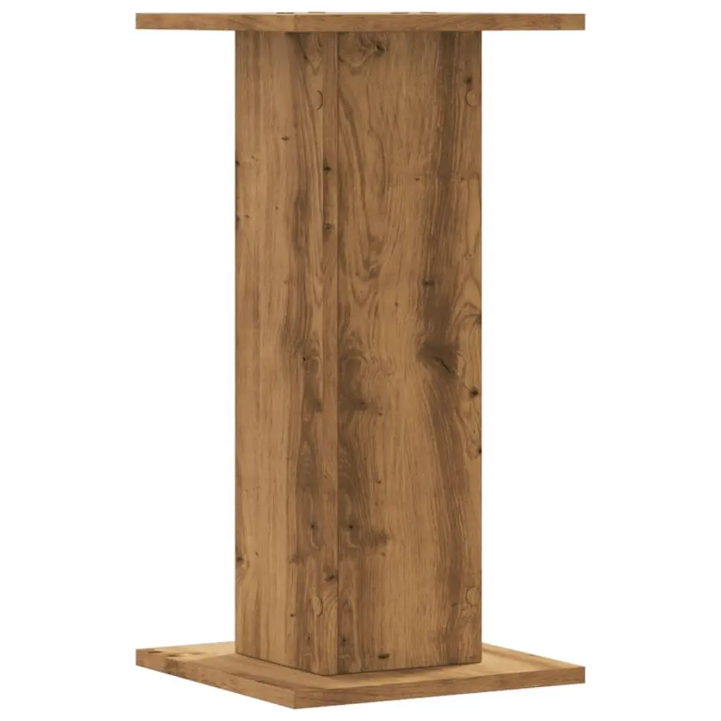Plant Stands 2 pcs Display Pot Holders 30x30x60 cm Brown Engineered Wood