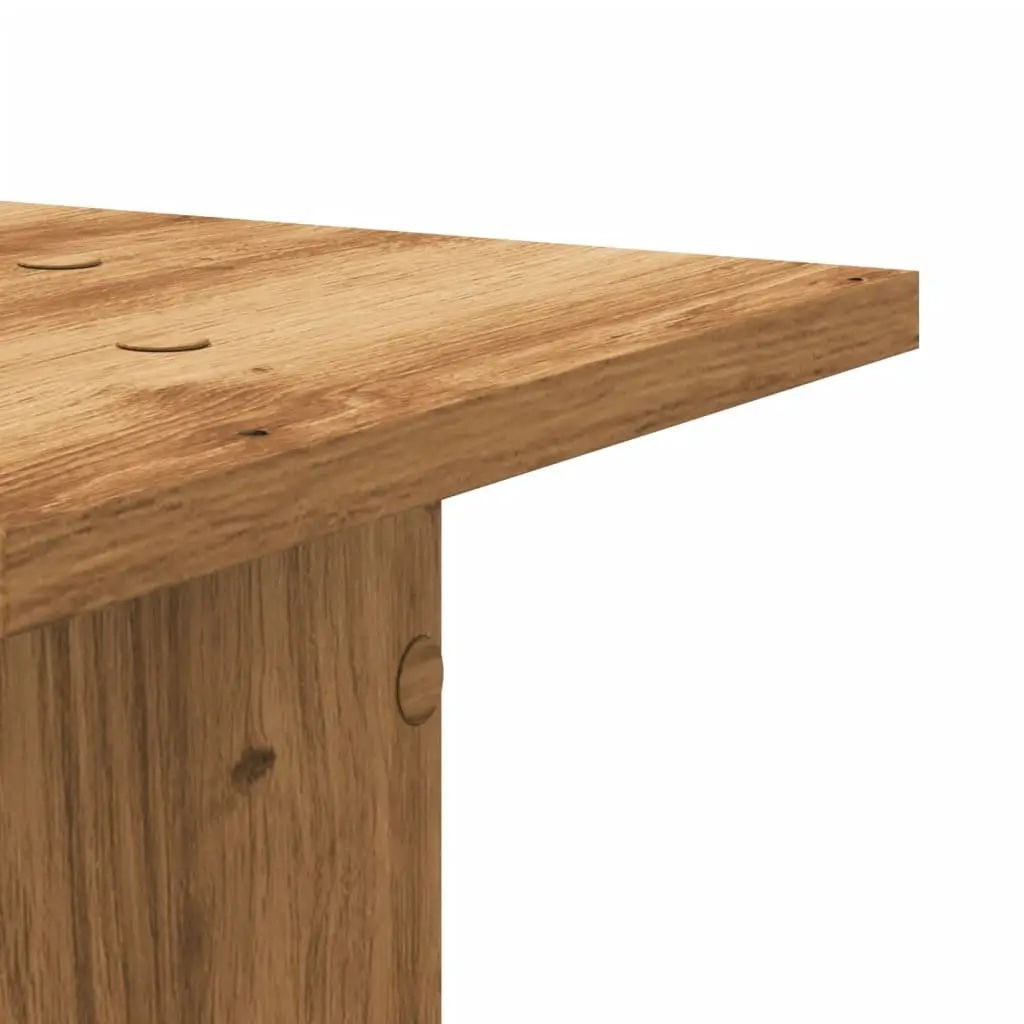 Plant Stands 2 pcs Display Pot Holders 30x30x60 cm Brown Engineered Wood