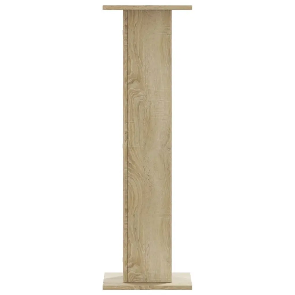 Plant Stands 2 pcs Tall Display Stands 30x30x95 cm Brown Engineered Wood