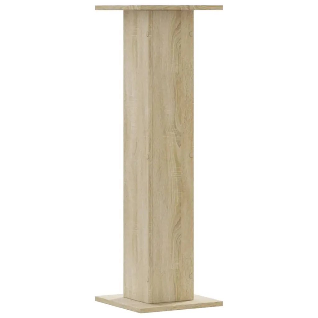 Plant Stands 2 pcs Tall Display Stands 30x30x95 cm Brown Engineered Wood