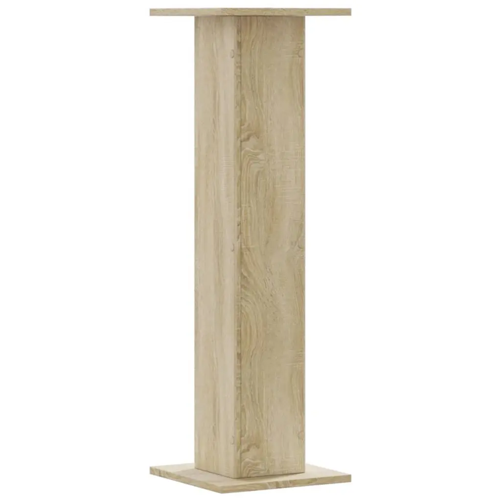 Plant Stands 2 pcs Tall Display Stands 30x30x95 cm Brown Engineered Wood