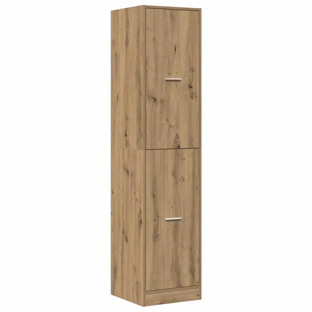 Apothecary Cabinet Storage Organizer Tall Locker Engineered Wood Brown 40 x 41 x 1745 cm