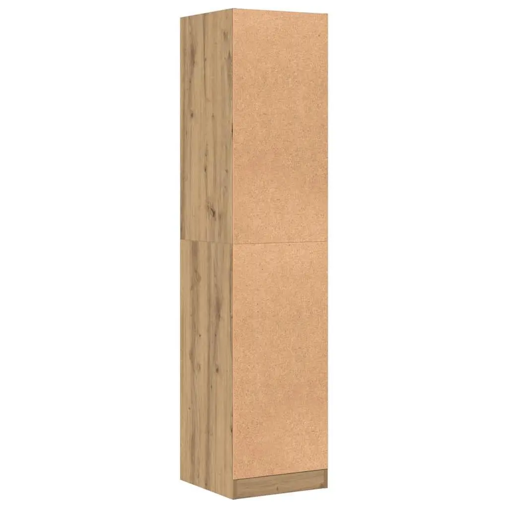 Apothecary Cabinet Storage Organizer Tall Locker Engineered Wood Brown 40 x 41 x 1745 cm