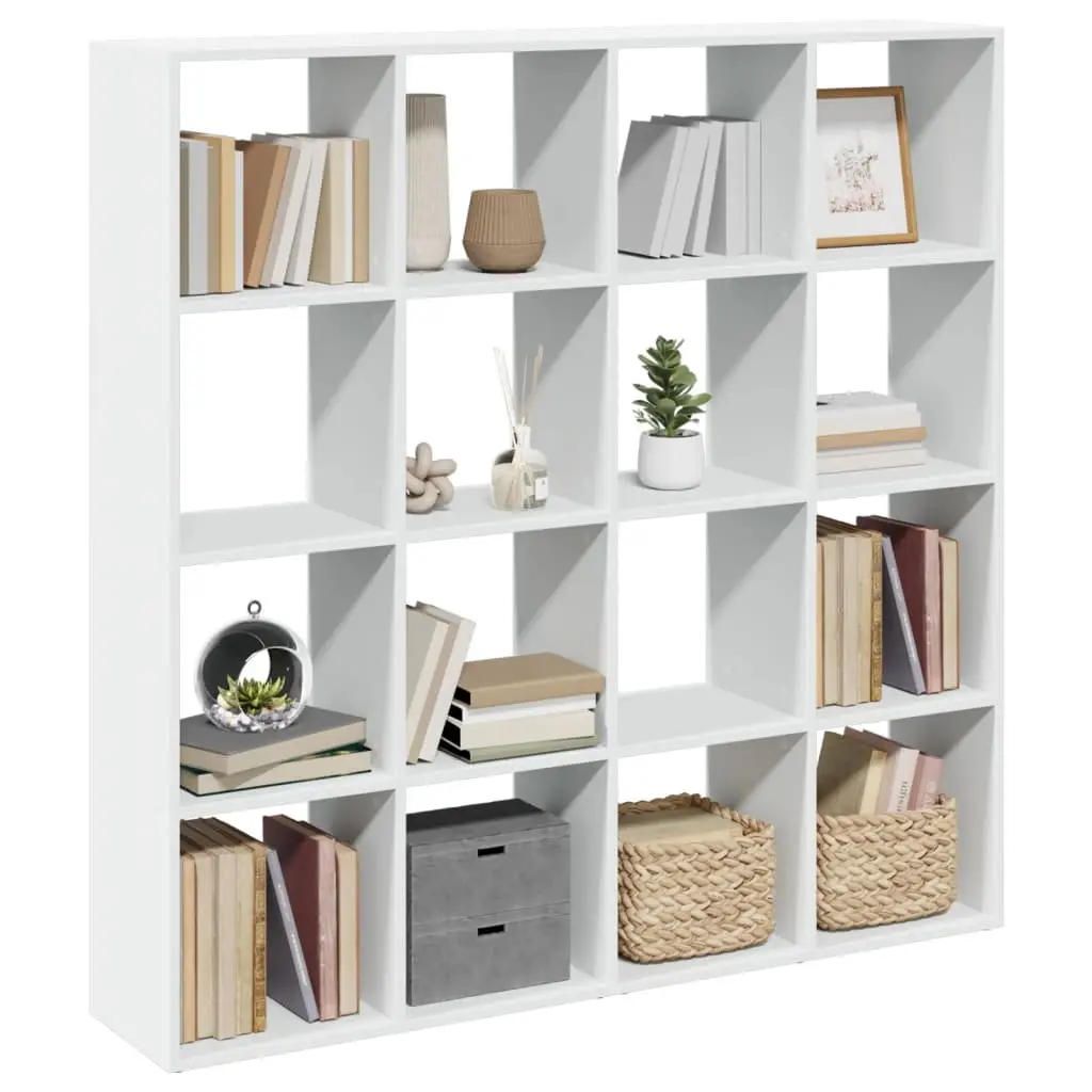 White Book Cabinet for Easy Organization