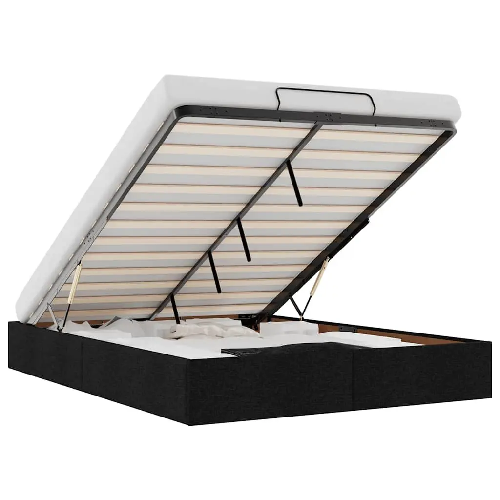 Queen Ottoman Storage Bed Frame with Lift Mechanism