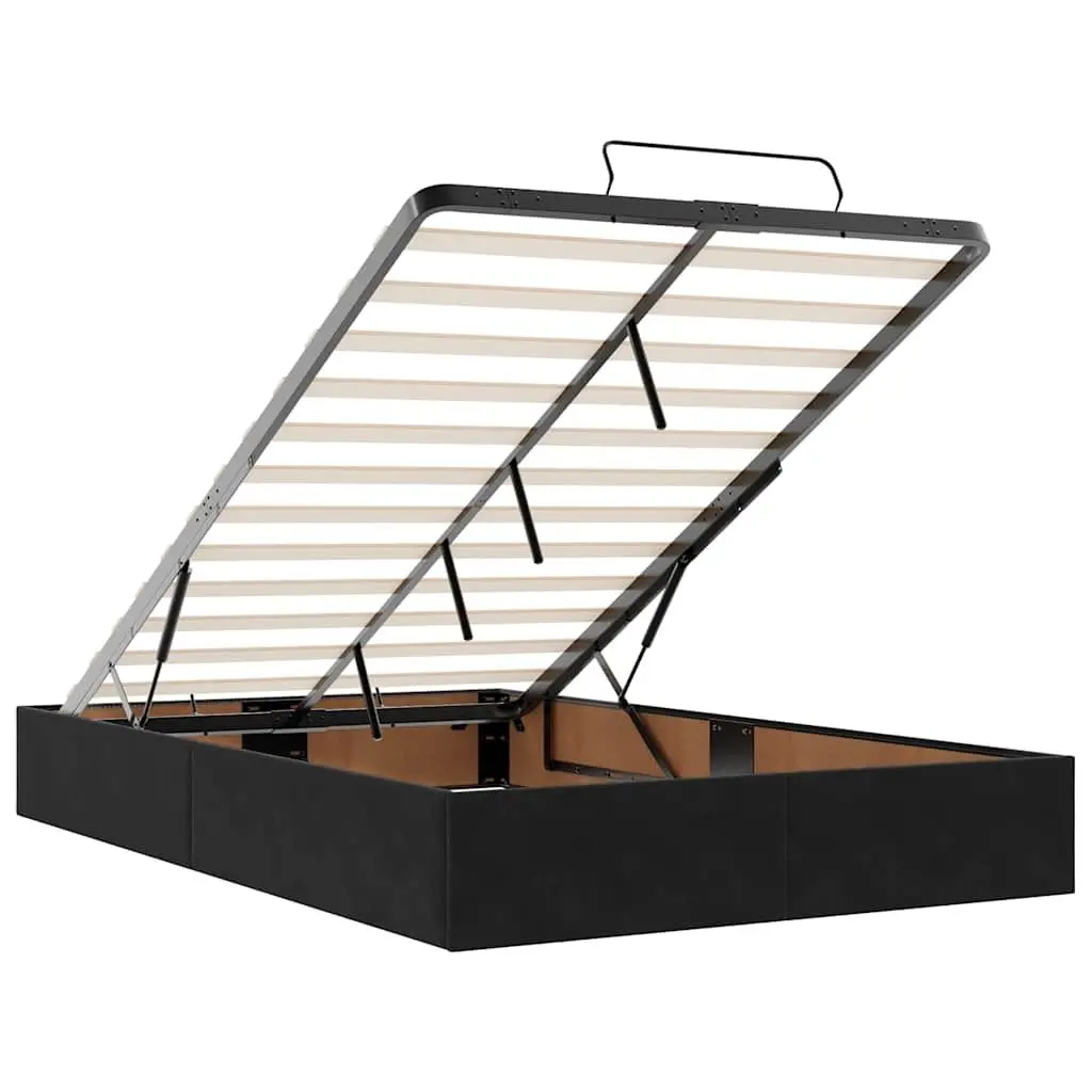 King Single Ottoman Bed Frame with Storage