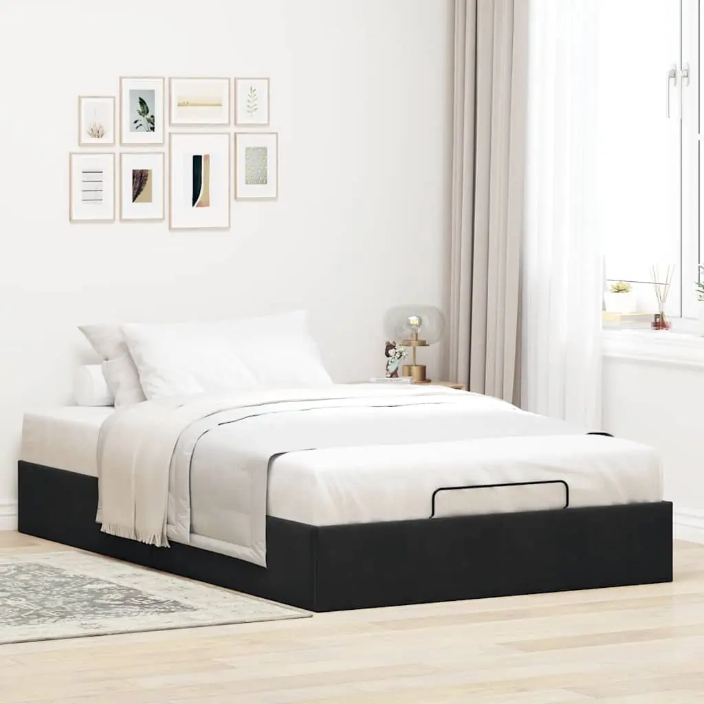King Single Ottoman Bed Frame with Storage