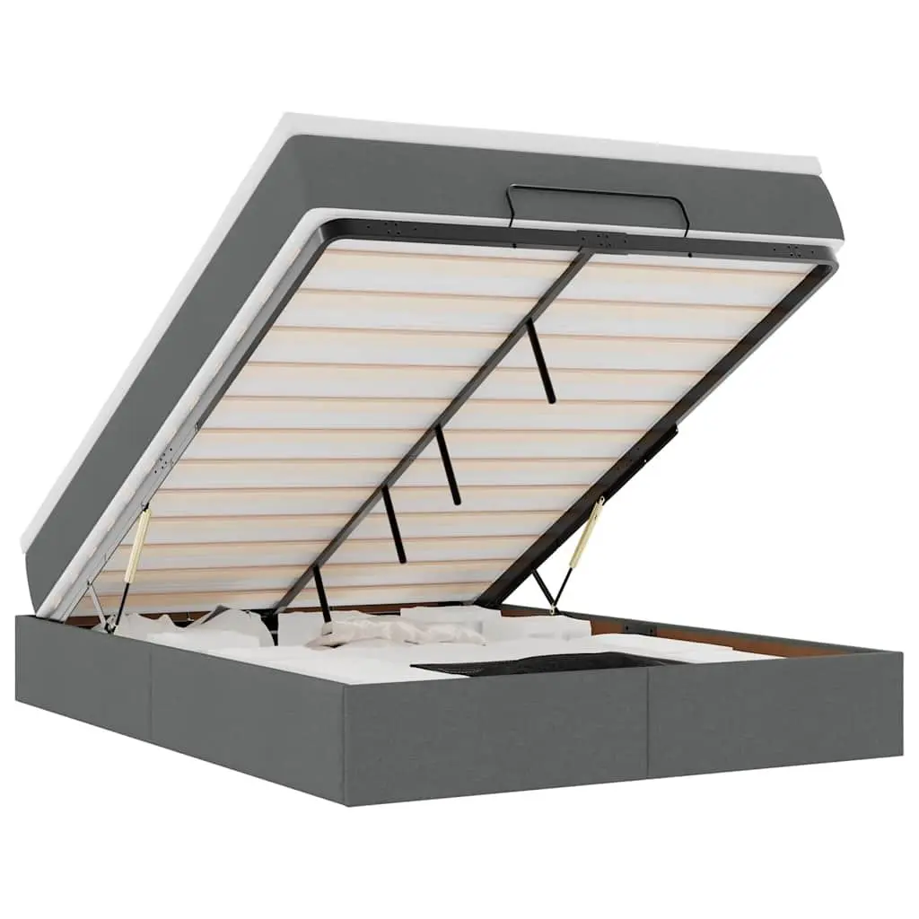 Double Ottoman Storage Bed with Pocket Spring
