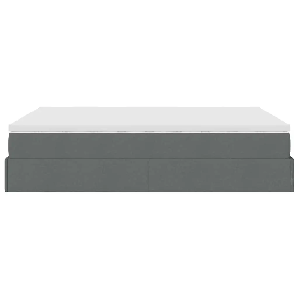 Double Ottoman Storage Bed with Pocket Spring