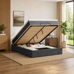 Comfortable Queen Ottoman Bed with Pocket Spring Mattress