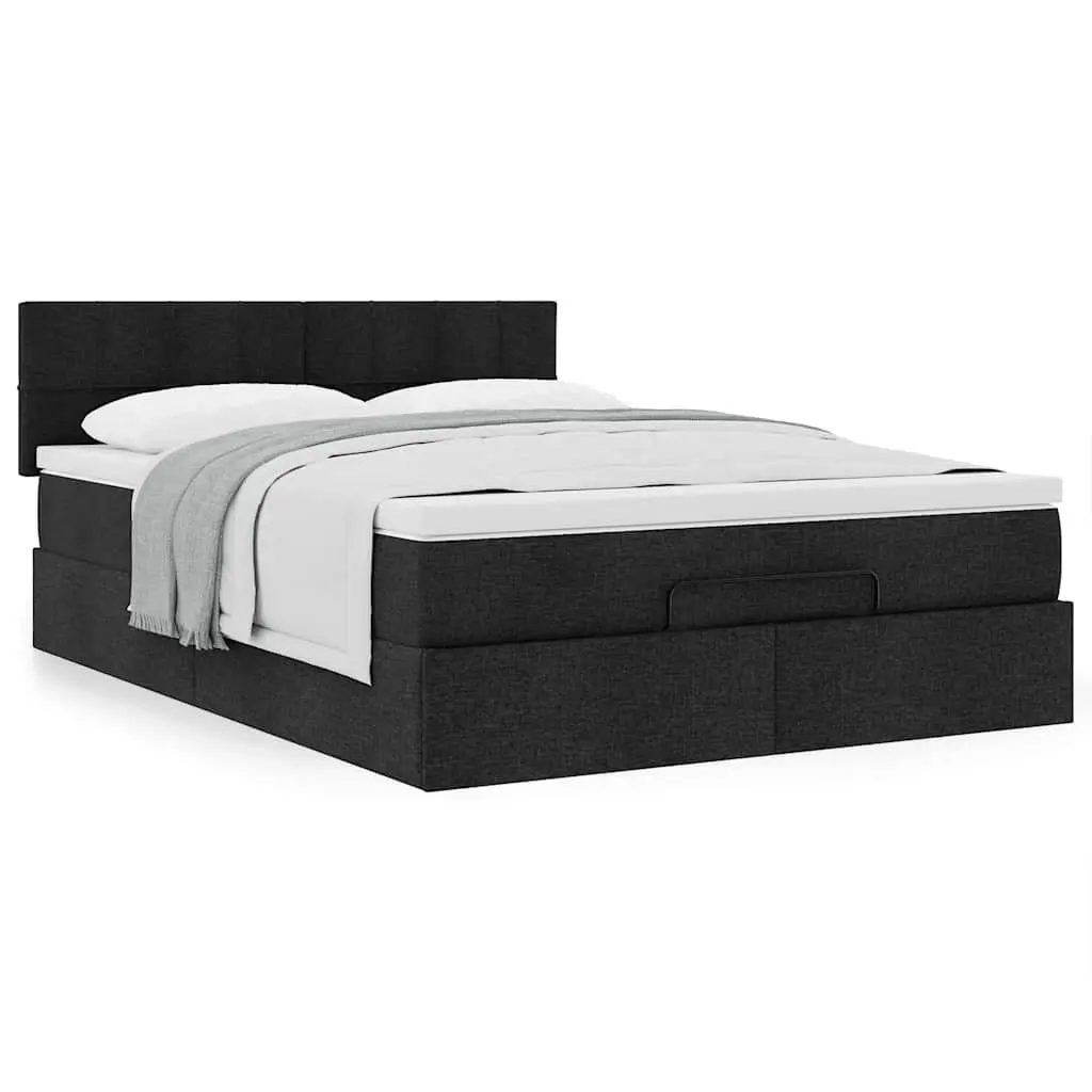 Ottoman Bed with Mattress for Comfort and Storage