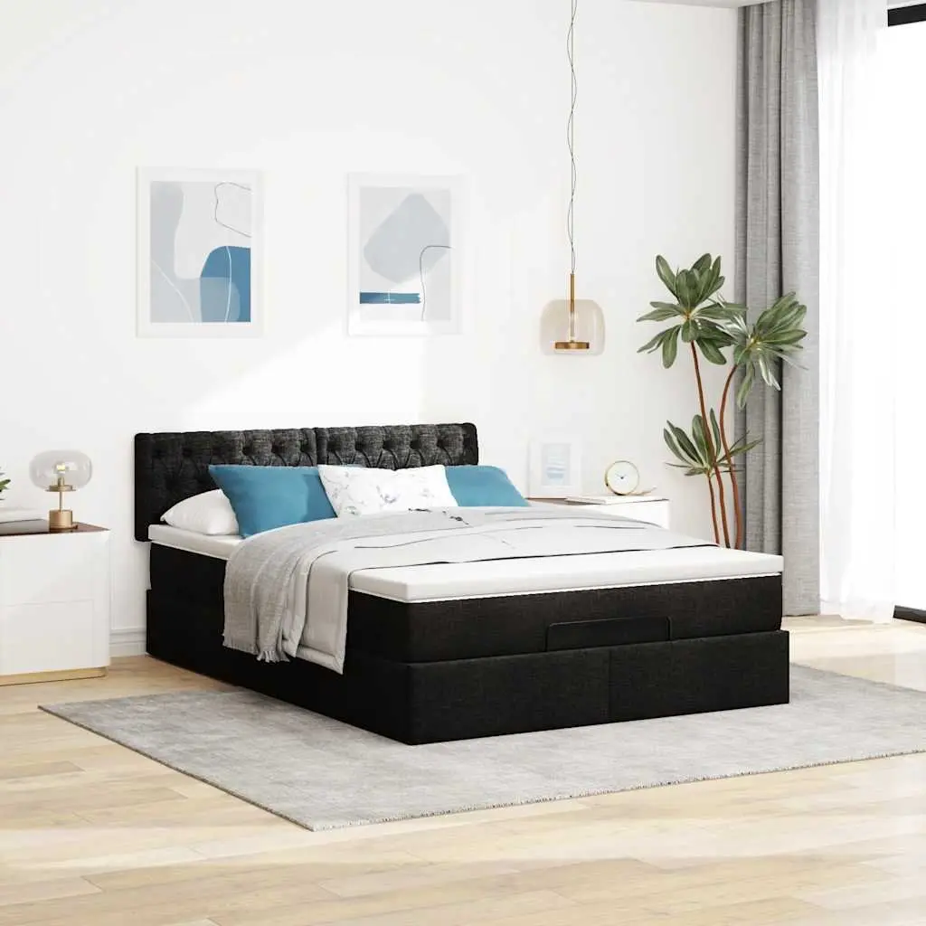 Ottoman Bed Offering Comfort and Practicality