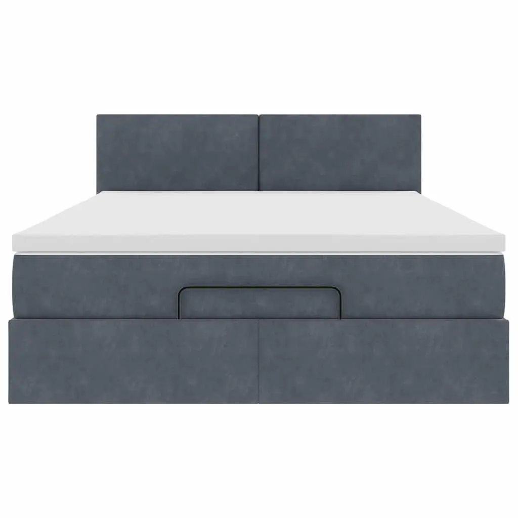 Ottoman Bed with Pocket Spring Mattress Storage