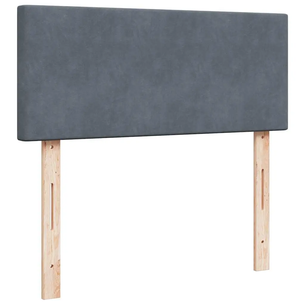 Ottoman Bed King Single Storage Lift Grey Velvet Pocket Spring