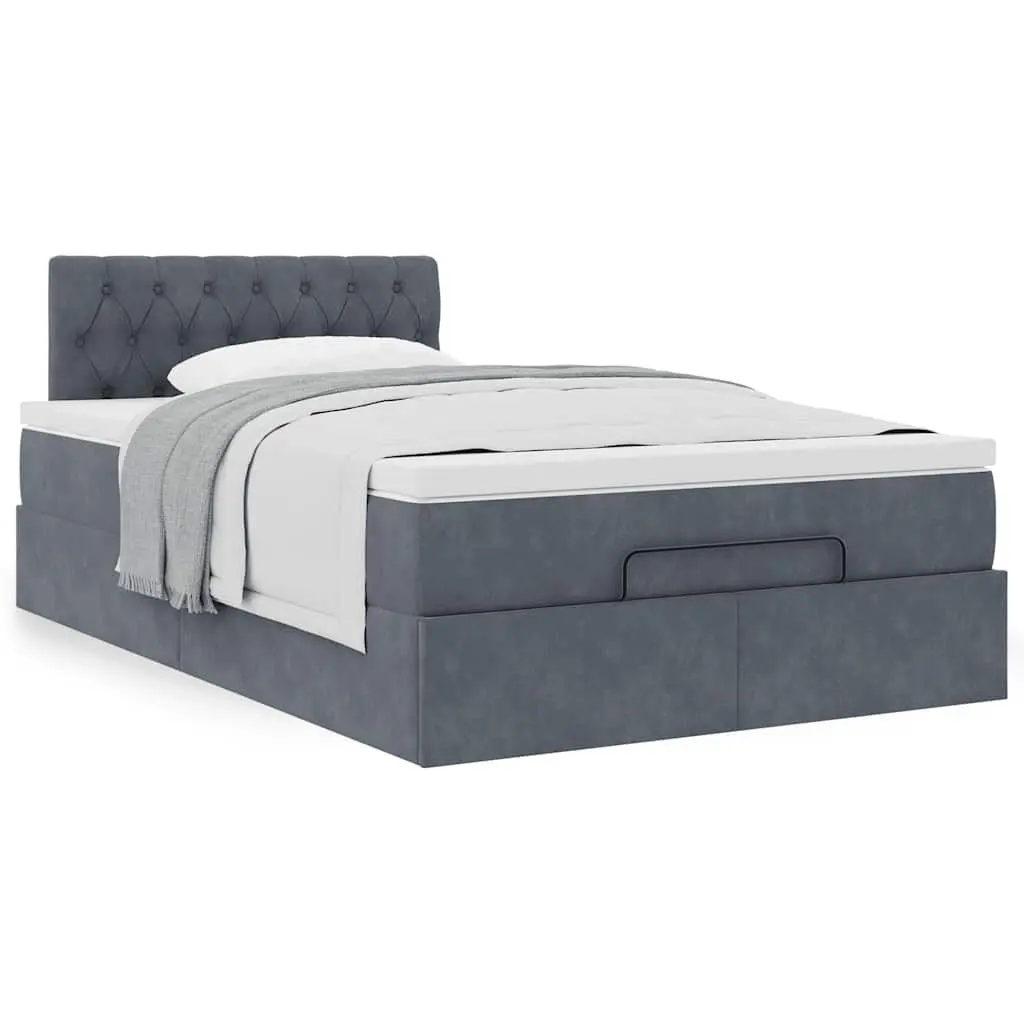 King Single Ottoman Bed with Storage & Mattress