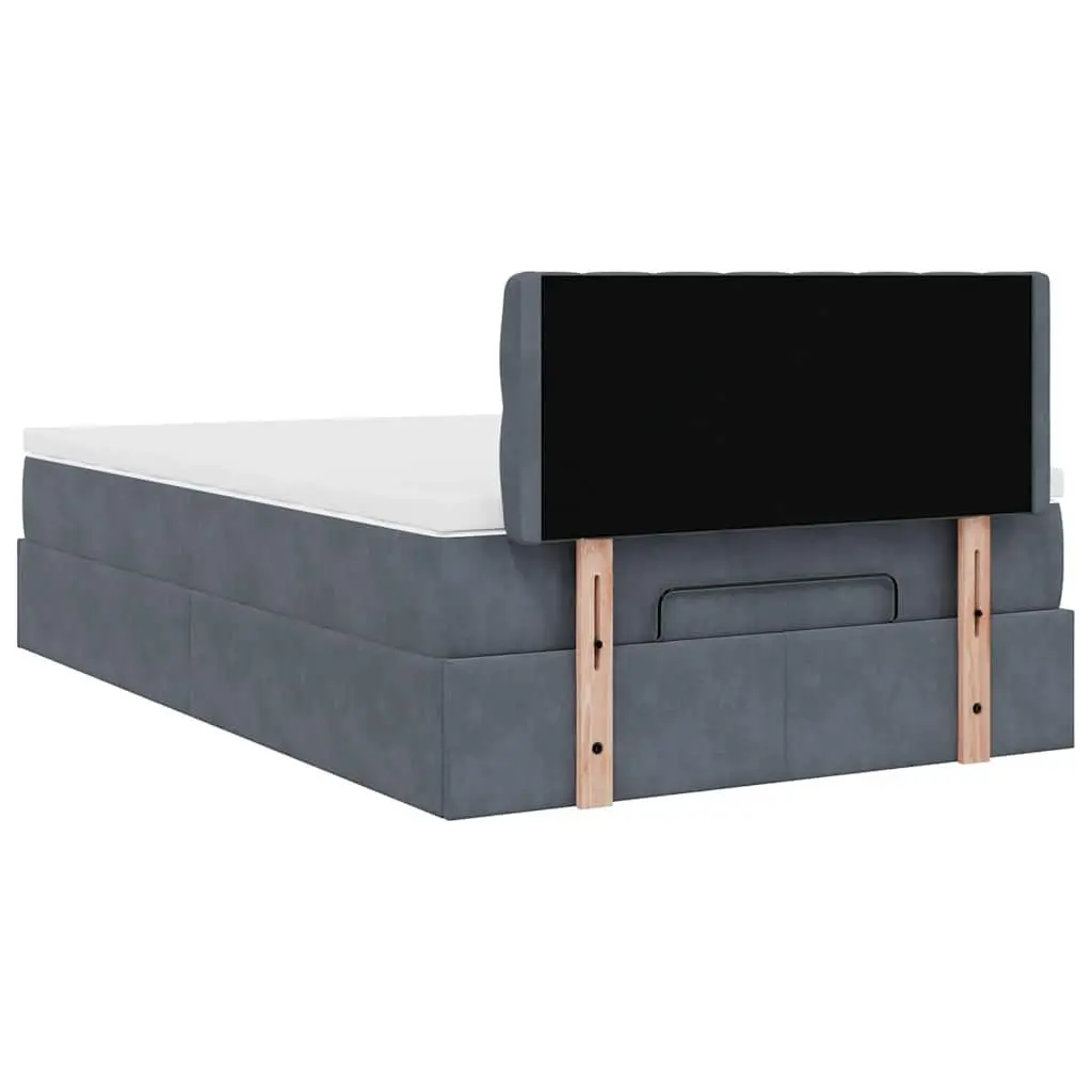 King Single Ottoman Bed with Storage & Mattress