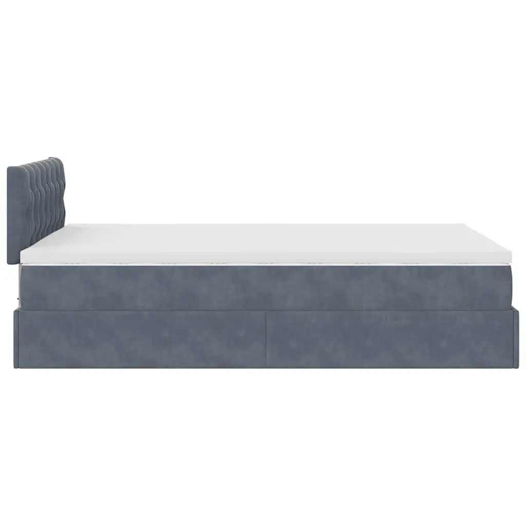 King Single Ottoman Bed with Storage & Mattress