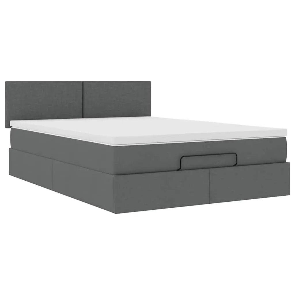 Ottoman Bed with Pocket Spring and LED Options
