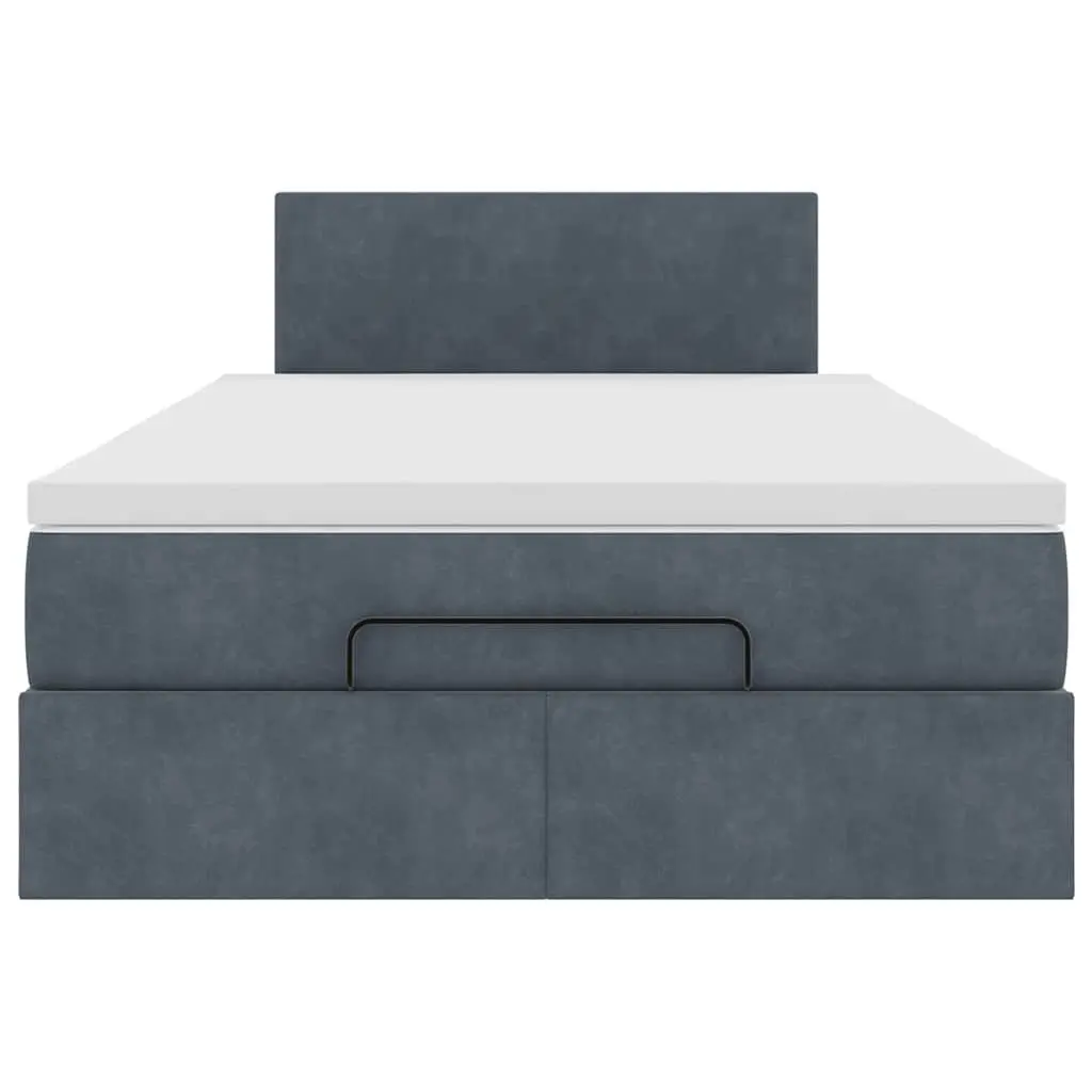 King Single Ottoman Bed with Pocket Spring and LED
