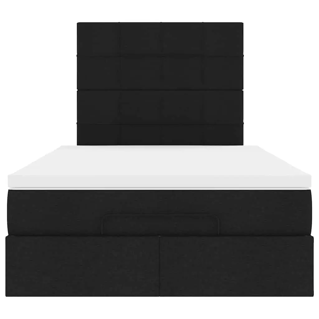 Ottoman Bed Storage King Single Pocket Spring Mattress Black