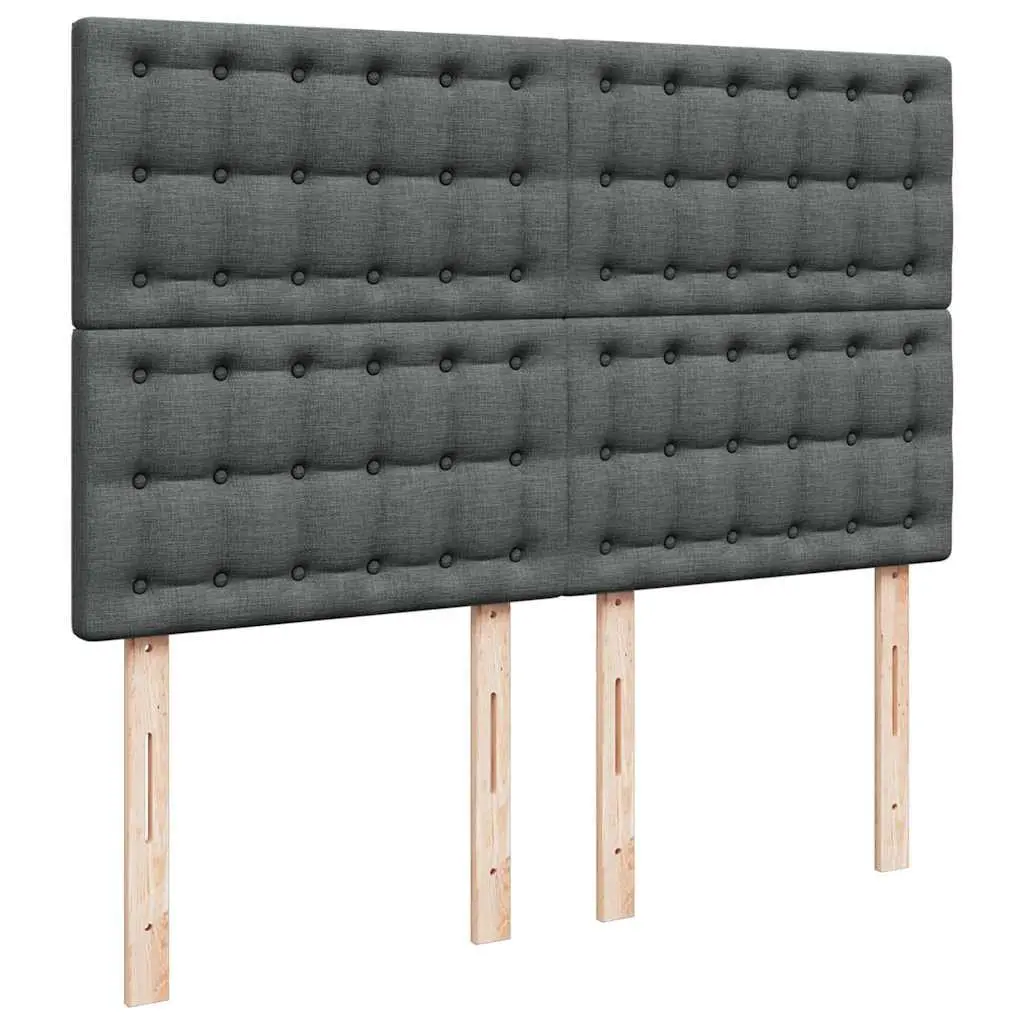 Ottoman Bed with Pocket Spring Mattress Grey Double Storage Bedroom Furniture
