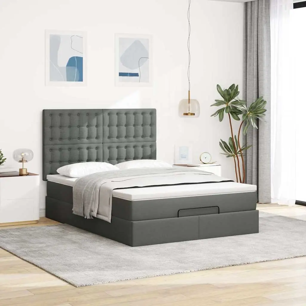 Ottoman Bed with Mattress Set