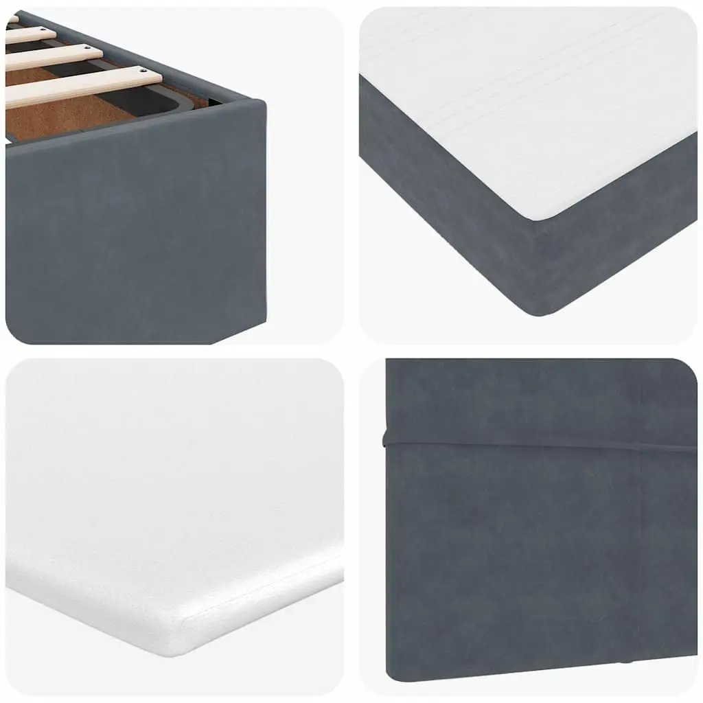Ottoman Bed King Single in Grey