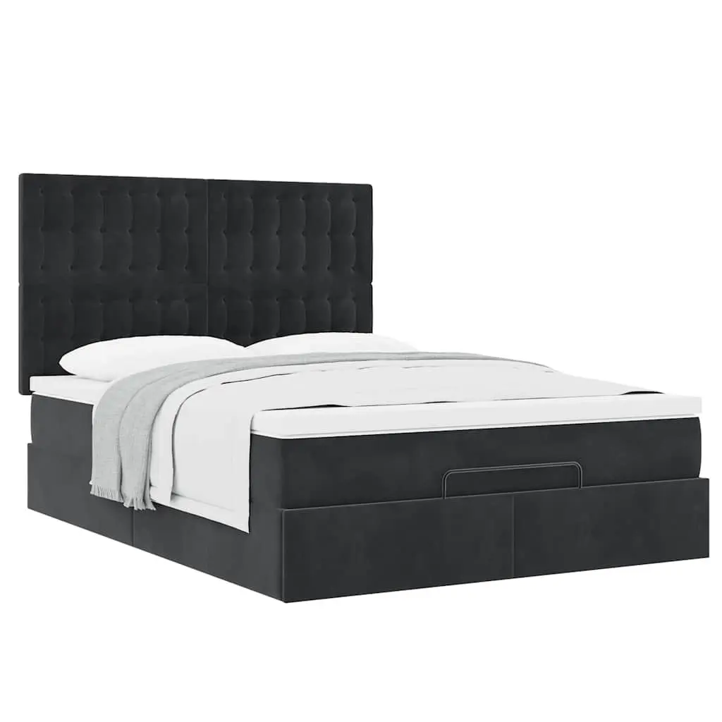 Ottoman Bed with Pocket Spring and Storage