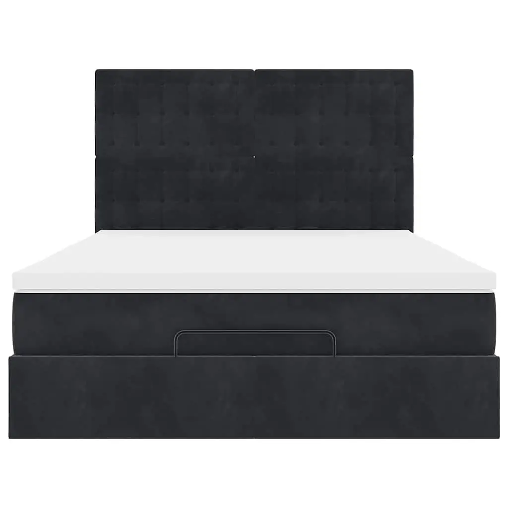 Ottoman Bed with Pocket Spring and Storage