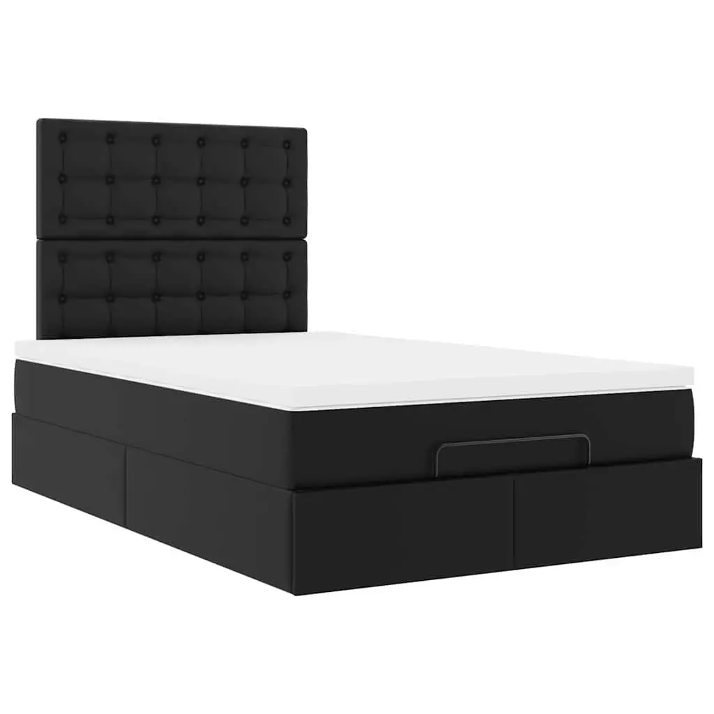 Ottoman Bed King Single with Storage and Lights