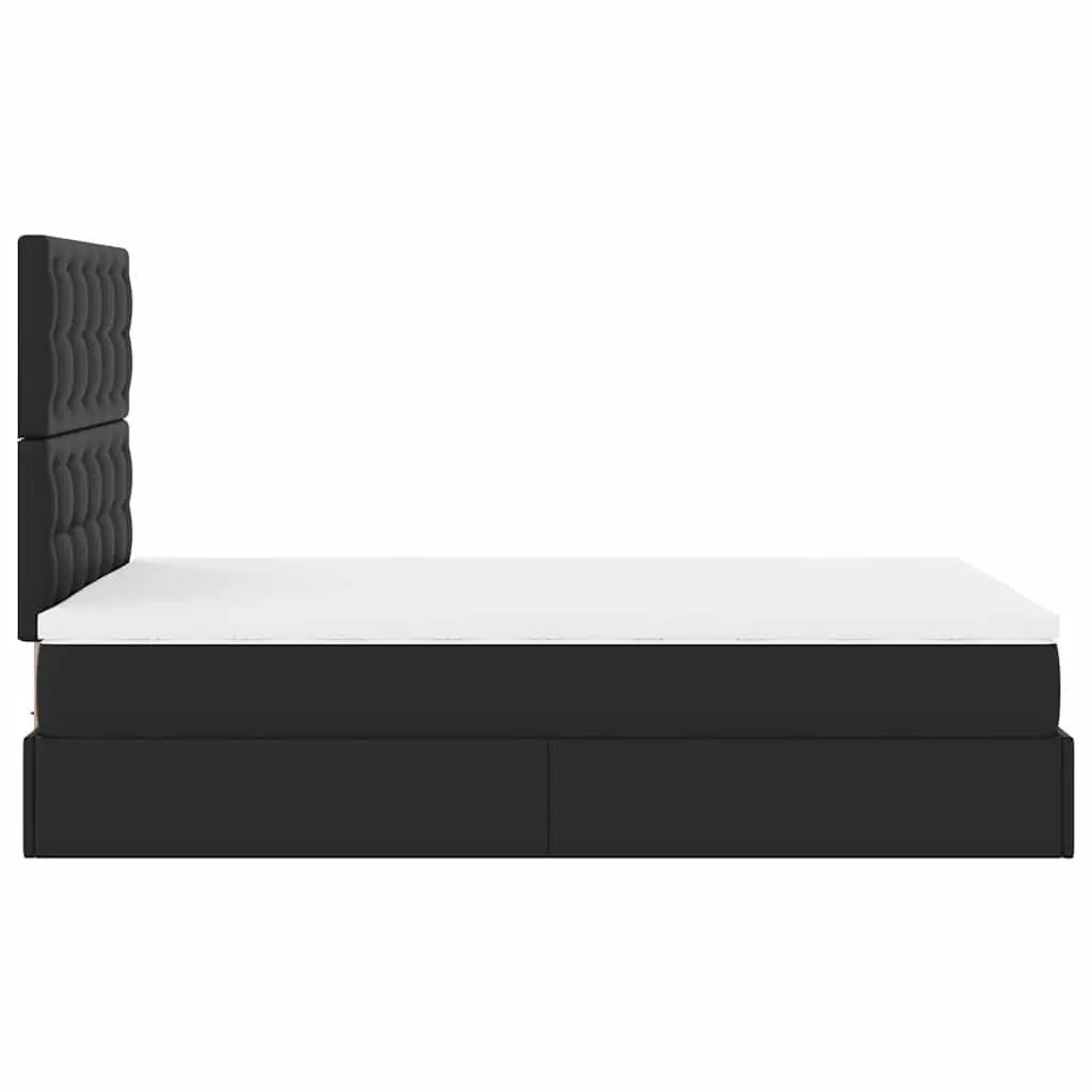 Ottoman Bed King Single with Storage and Lights