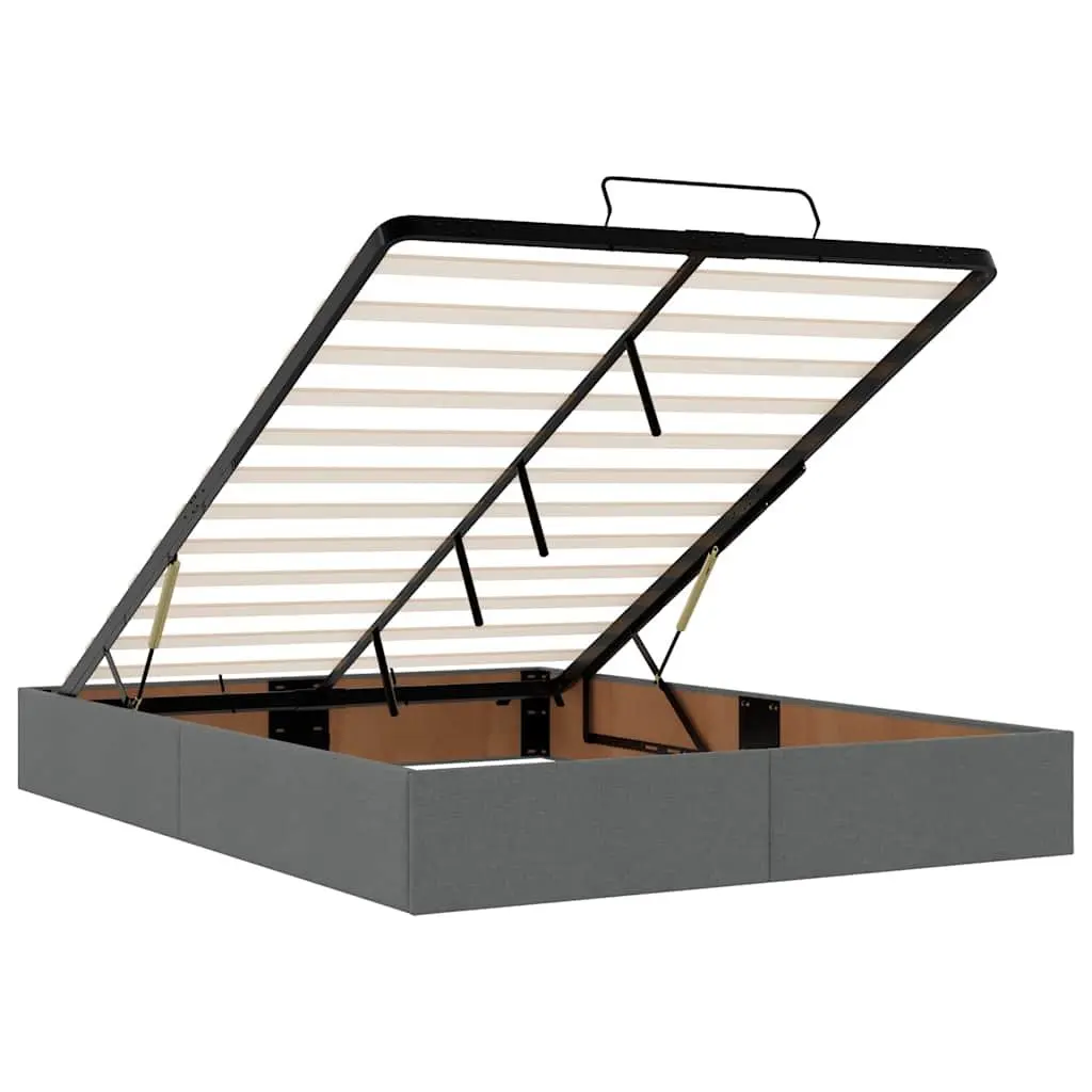 Ottoman Bed in Grey
