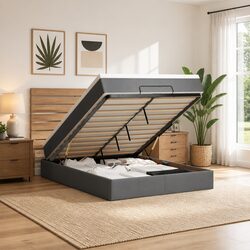 Comfortable Double Ottoman Bed with Pocket Spring Design