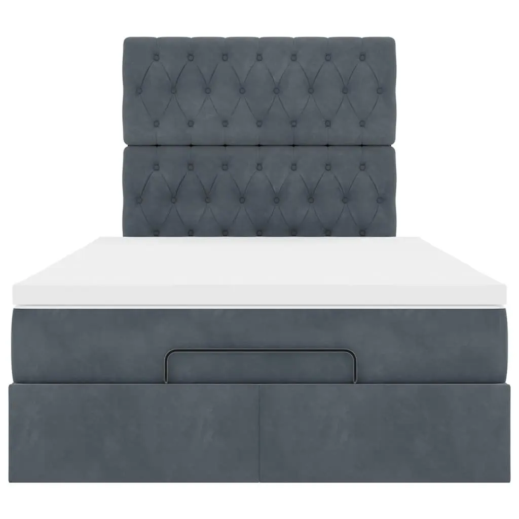 King Single Ottoman Bed with Lights