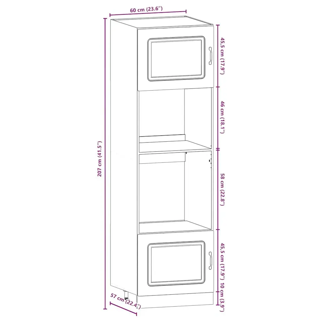7 Piece Kitchen Cabinet Set White Storage Engineered Wood Adjustable Feet