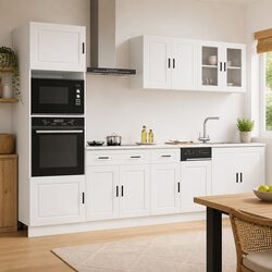 Reliable 7 Piece Kitchen Cabinet Set for Practical Storage