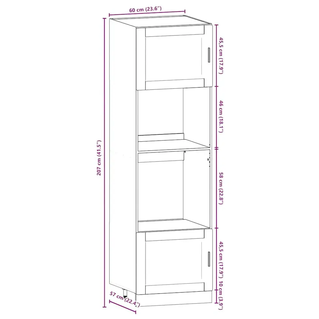 7 Piece Kitchen Cabinet Set White Storage Furniture Engineered Wood Adjustable