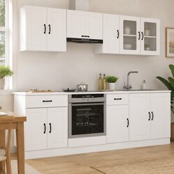 8 Piece Kitchen Cabinet Set for Practical Living