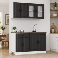 4 Piece Kitchen Cabinet Set: Quality Storage Solution