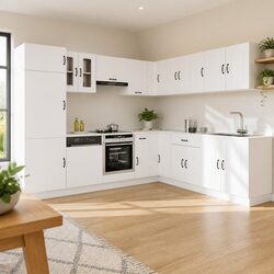 Warm and Reliable 14-Piece Kitchen Cabinet Set